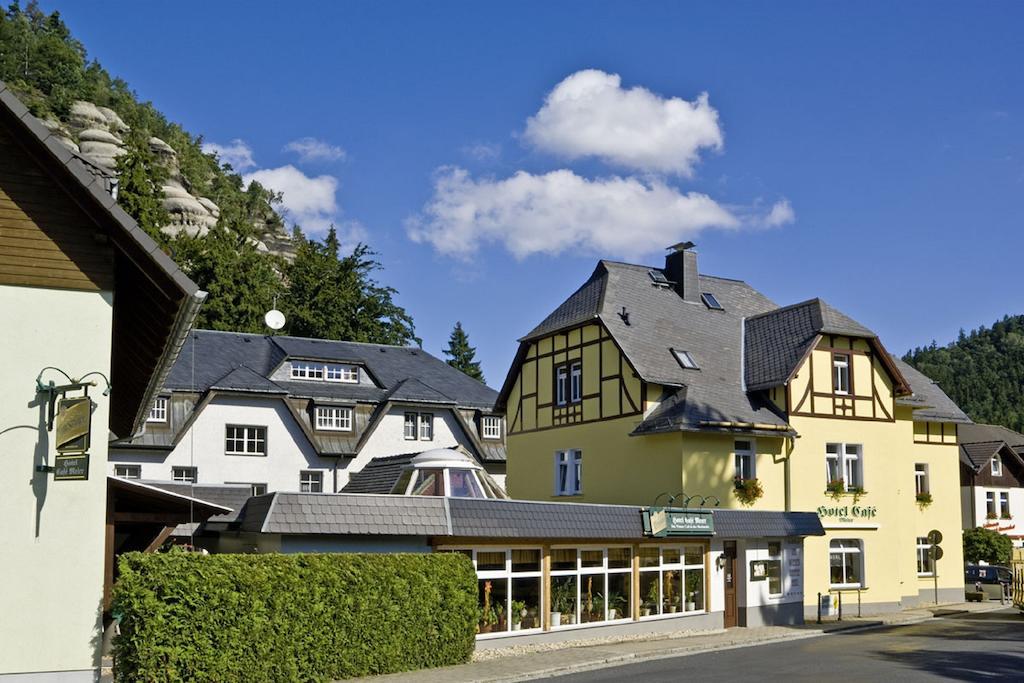 Land-Gut-Hotel Cafe Meier Kurort Oybin Buitenkant foto