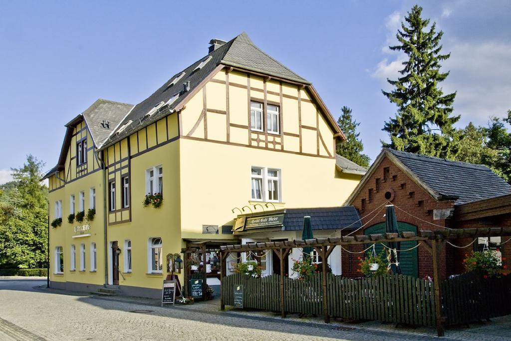 Land-Gut-Hotel Cafe Meier Kurort Oybin Buitenkant foto